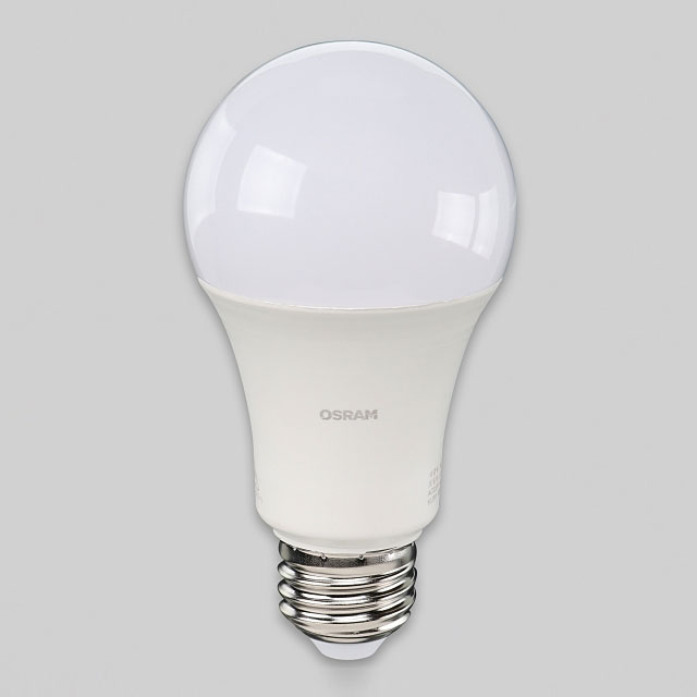 오스람 LED 전구 벌브 E26 플리커프리 램프 10.5W, 주광색 이미지 3