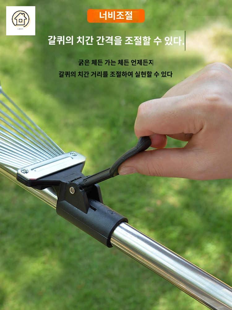농사 칼쿠리 가래 고무래 모종삽 레기 농기구 삼지창 밀대 괭이 홉바 호미 - 상세 이미지 2