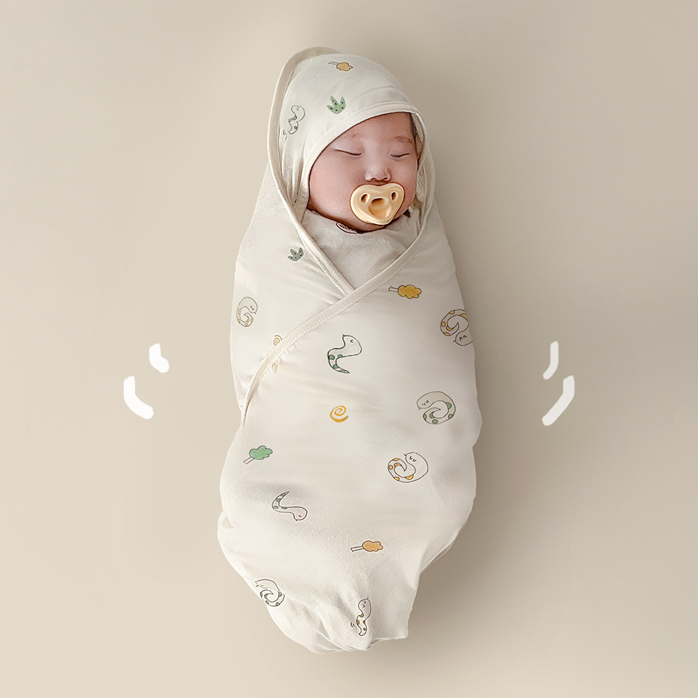 이키 오가닉 아기 신생아 조리원 속싸개 벰띠 - 상세 이미지 3