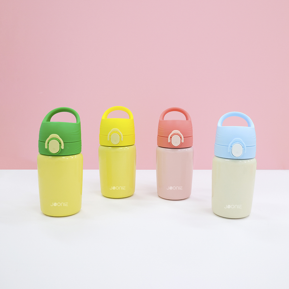 주니 입모아컵 원터치 스테인리스 텀블러 240ml 상품 이미지