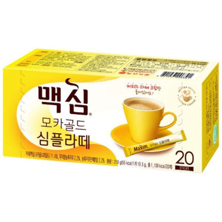 동서 맥심 모카골드 심플라떼 20T