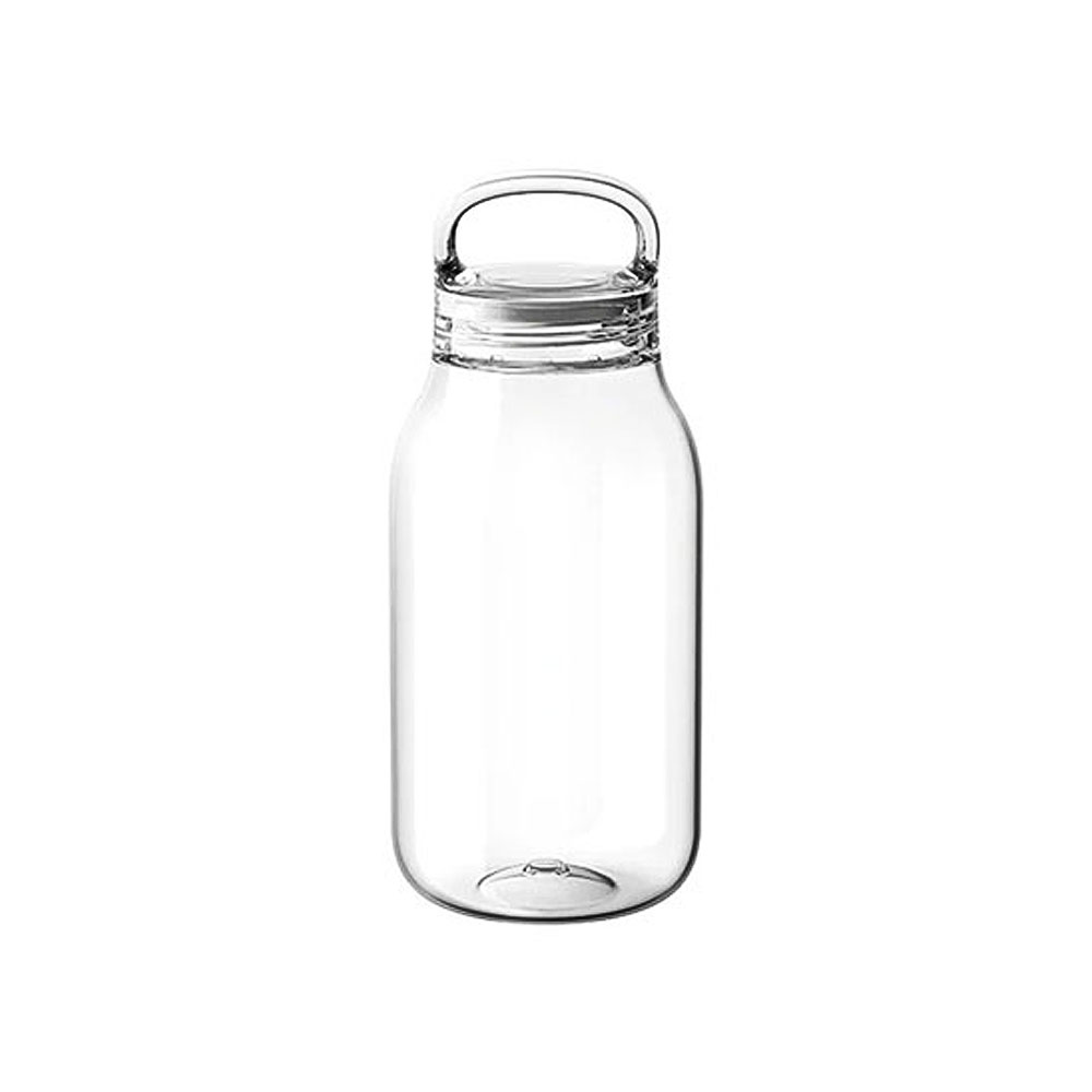 KINTO 킨토 손잡이 휴대용 워터 보틀 텀블러 300ml, 클리어 - 상품 이미지