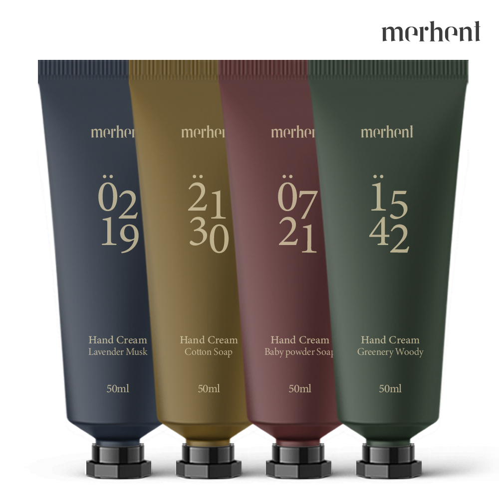 메르헨트 퍼퓸 핸드크림 50ml 4종향 혼합세트 고보습 향좋은 향수 미니 핸드로션 수분 - 상세 이미지 3