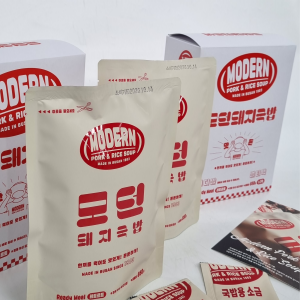 4팩 부산 모던돼지국밥 40년전통 맛집 간편식 밀키트 택배650g 4개 이미지 8