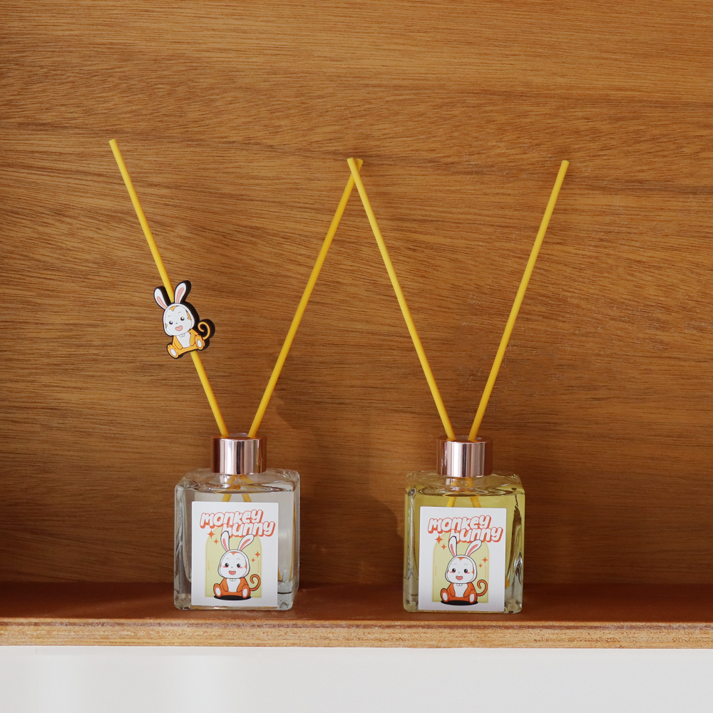 몽키버니 디퓨저 신혼집 신생아 임신 에센셜 오일 방향제 2세트