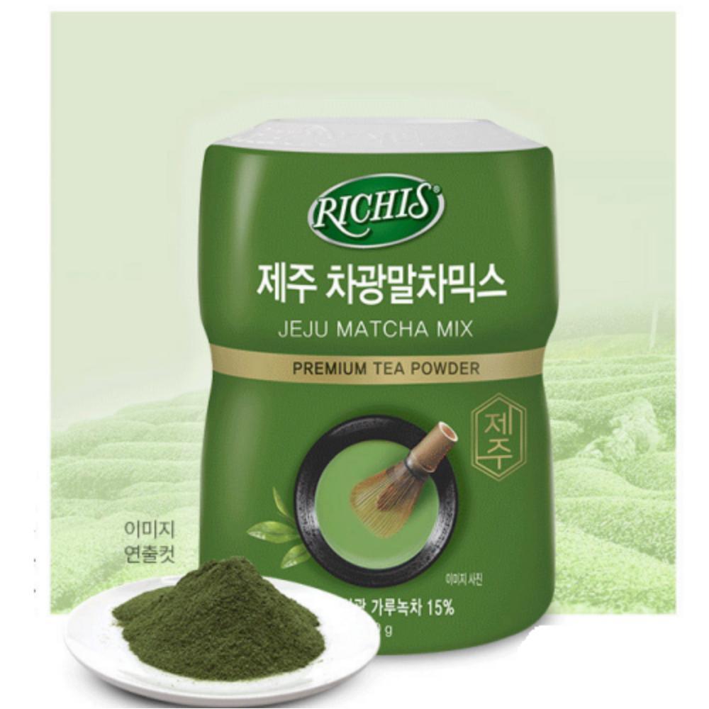 제주 말차 파우더 그린티 라떼 가루 녹차 믹스 550g : 몽이네 구멍가게