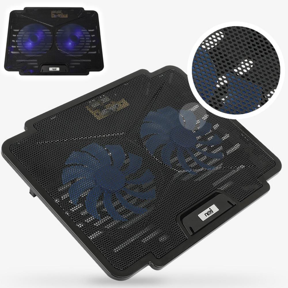 [듀얼쿨링] 노트북 냉각팬 USB 노트북 발열 스탠드