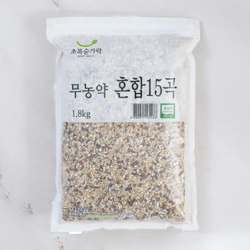 메가마트 무농약 맛있는 15곡 1.8Kg - 상품 이미지