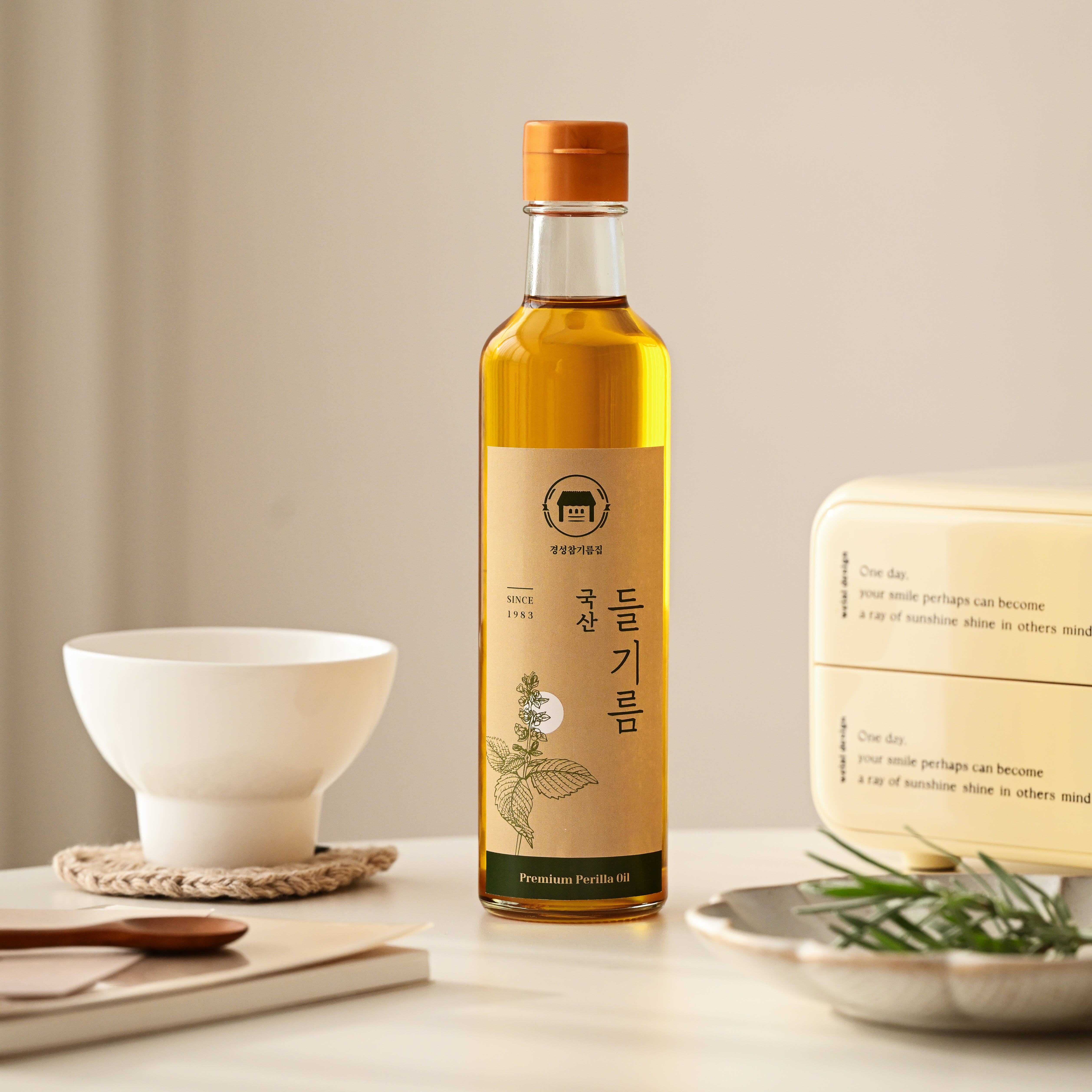 국산들기름 저온압착 들기름 300ml [경성참기름집] 이미지 2