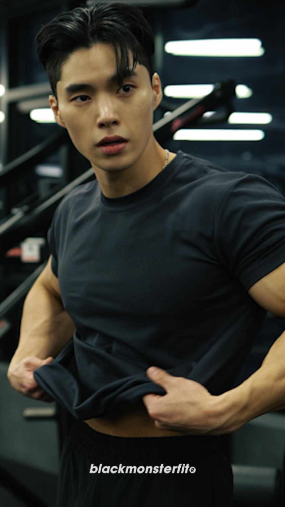 블랙몬스터핏 드라이 쿨론 쿨티 3장 세트