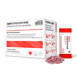 포뮬라인 프리밀 애사비 바이트 씹어먹는 애플사이다비니거 알약 캔디 30포... 맛있게 먹은 솔직 후기 - 상품 이미지 1