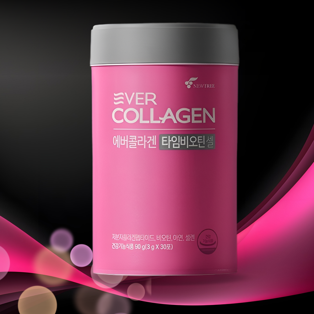뉴트리 김혜수 에버콜라겐 타임비오틴 셀 30포 x 6통 저분자콜라겐 - 상세 이미지 2
