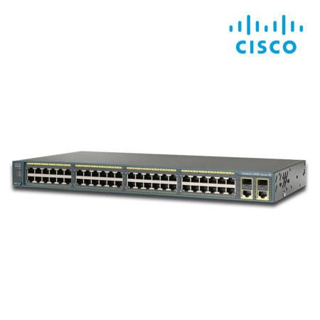 CISCO [중고] Catalyst WS-C2960+ PLUS-48TC-L 스위치허브