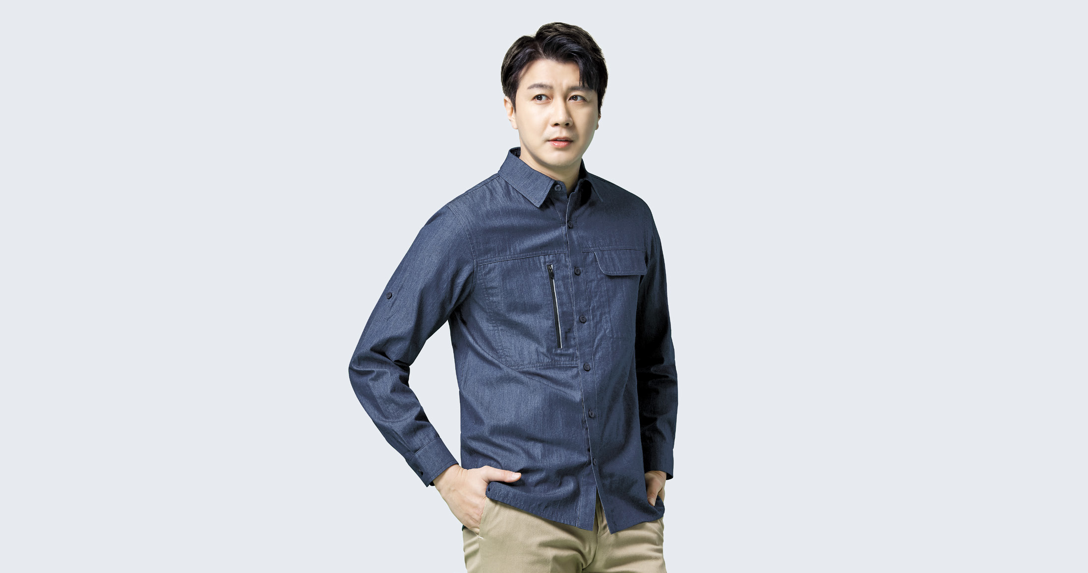 K2 세이프티 등산티셔츠 작업복 상의 춘추복 봄 여름 가을 남자 티셔츠 403R - 상세 이미지 4