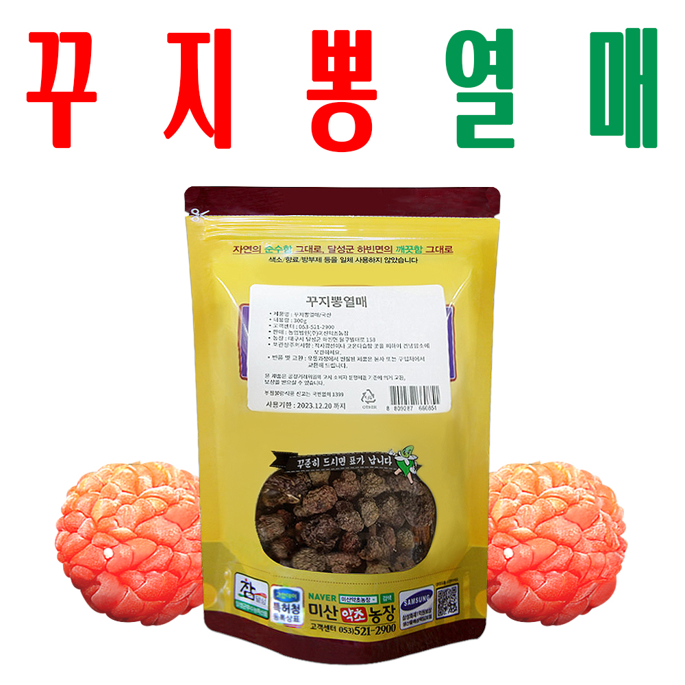 꾸지뽕열매/ 말린 꾸지뽕/ 건꾸지뽕/ 지하 170m 청정수 깨끗한 재배 구찌뽕/ 1봉 제품 이미지