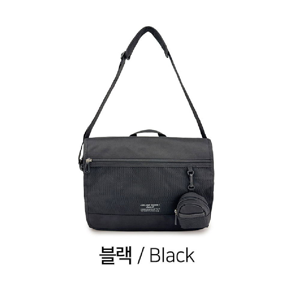 중 고등학생 대형 메신저백 남학생 여학생 빅사이즈 크로스백 대학생 옆으로매는 책가방 - 상세 이미지 3