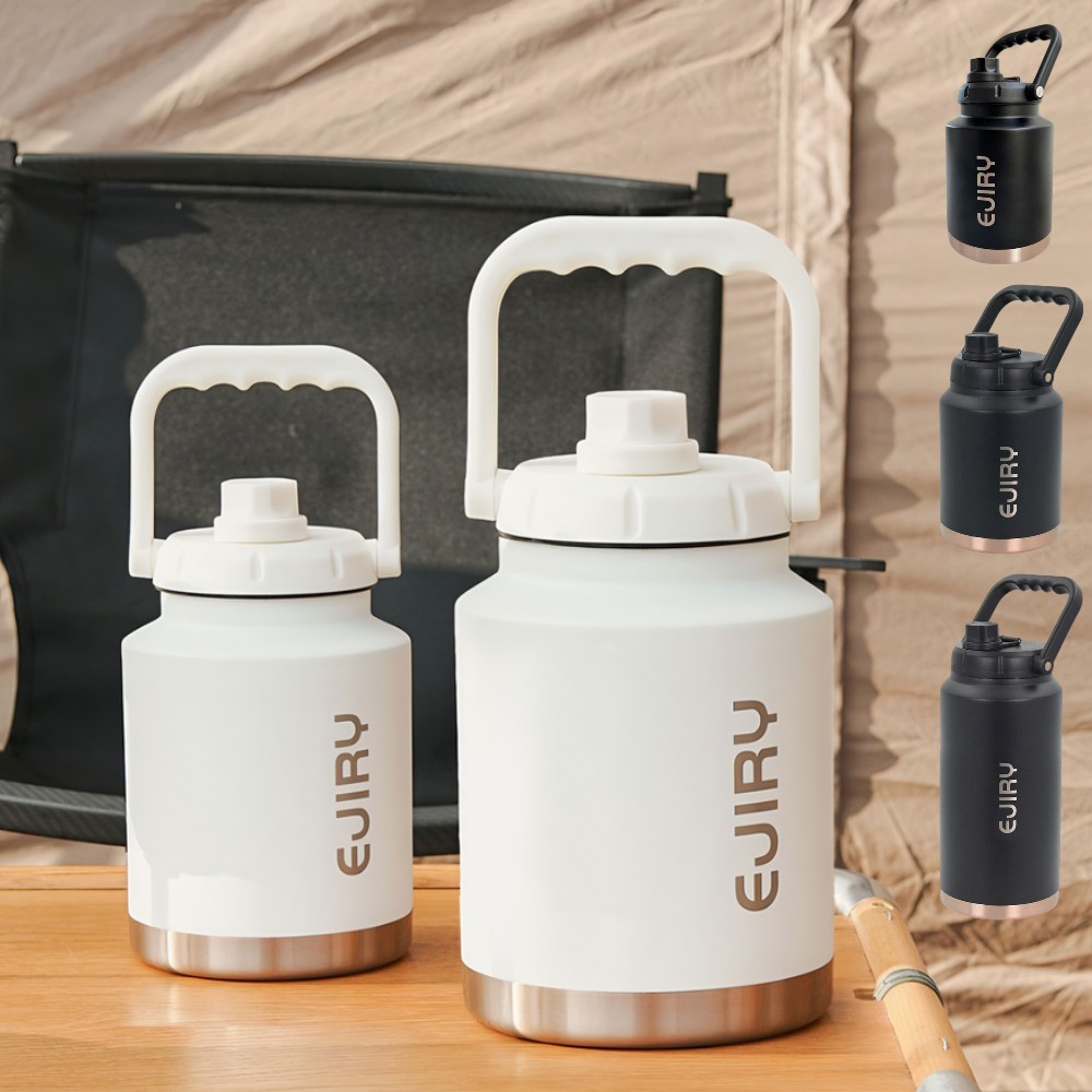 대용량 보온 보냉 얼음 물통 물병 손잡이 캠핑 워터저그