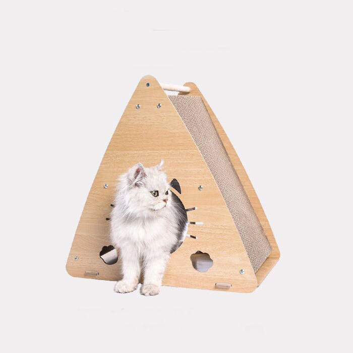 개과천선 어몽드 라이티 고양이 스크래쳐 하우스 침대 발톱관리 스트레스 해소 숨숨집 이미지 7