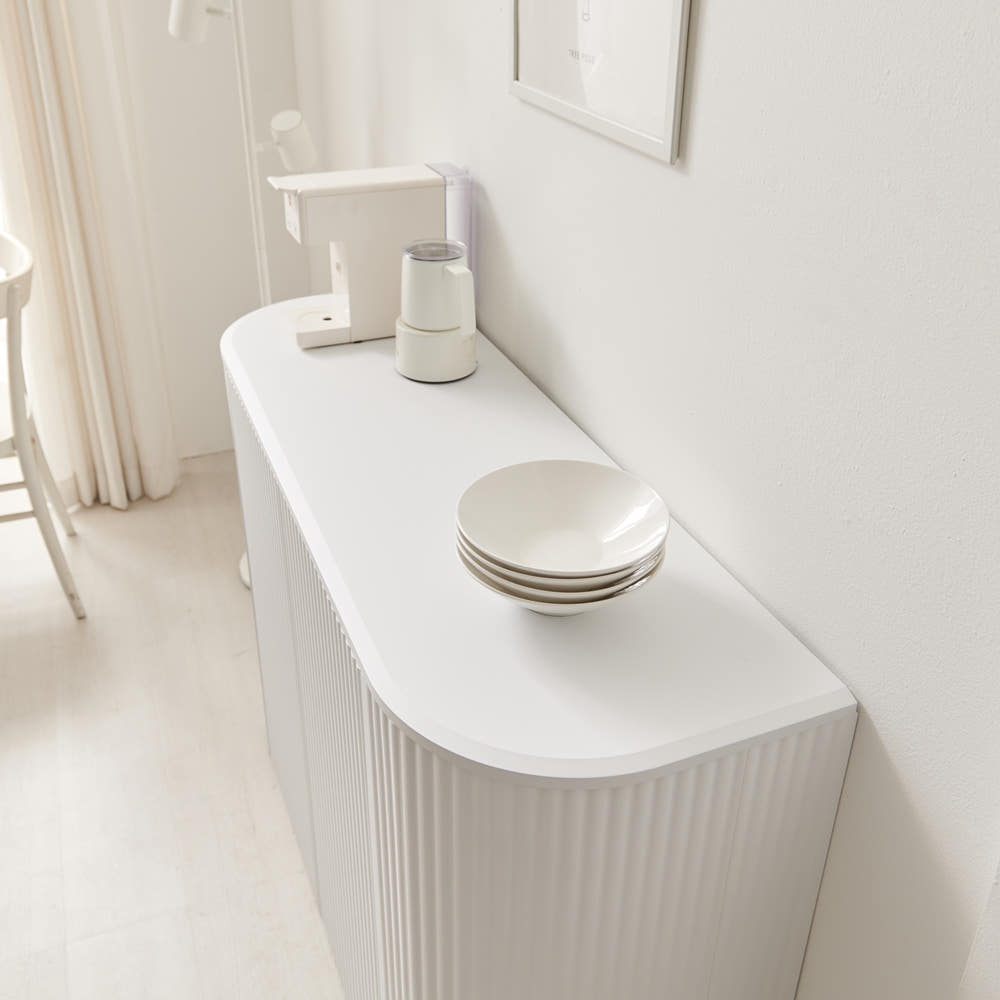 치즈퐁 안방티비장 템바보드 수납장 높은거실장 tv장식장 티비선반 1200x400x816mm, 화이트