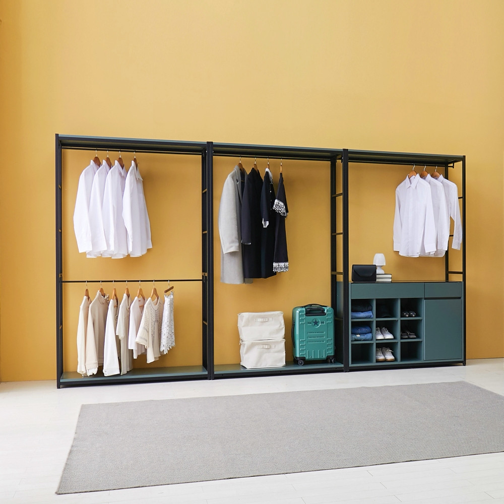 메시에 시스템행거 드레스룸행거 ㄱ자 모듈 악세사리장 311 - 상세 이미지 3