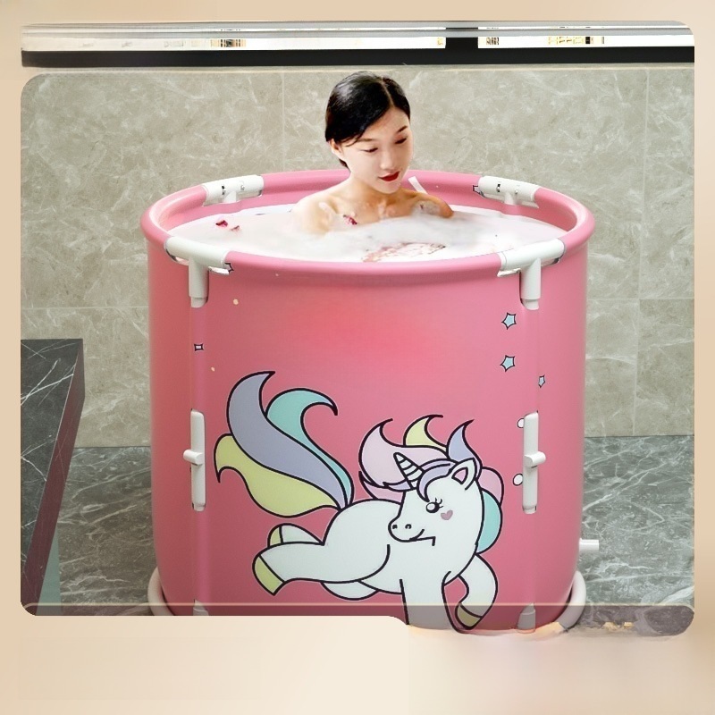 1초 OK 접이식 욕조 1세트 간이목욕탕 성인 미니 반신욕 가정용사우나 원터치 이동식 목욕통