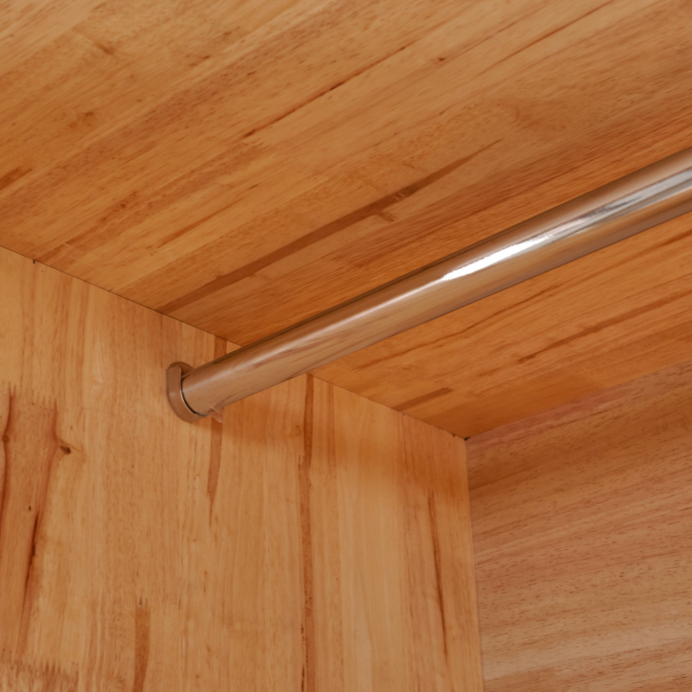 브휘트 원목옷장 슬라이딩장롱 슬라이드옷장 입본장 미닫이 1500x550x2000mm, 네추럴