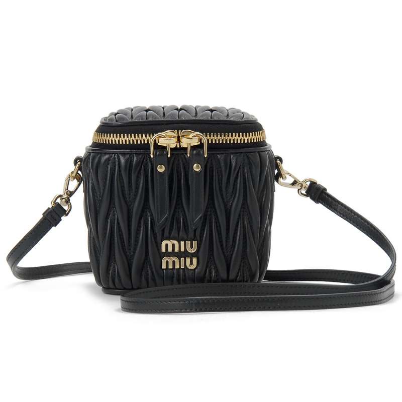 미우미우 MIU MIU  숄더백 레이디스 블랙 5NR018 AFPP F0002 MICRO BAG : 포유스마트