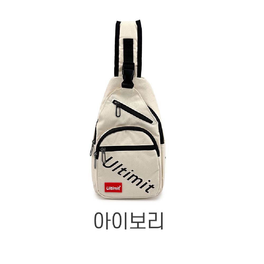 남자 여자 캐주얼 슬링백가방 옆으로 앞으로 매는 가방 소형 여행보조 크로스백 - 상세 이미지 5