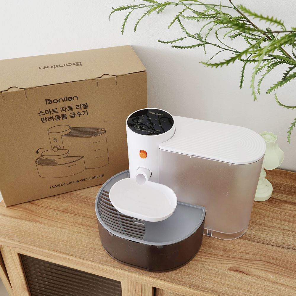 보니렌 퓨어냥 고양이 정수기 강아지정수기 고양이 음수대 자동급수기