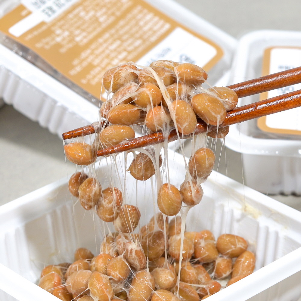 싸리재 발효콩 바로먹는 생청국장, 백태 낫또 국산콩 생나또 60g, 5개 - 상세 이미지 3