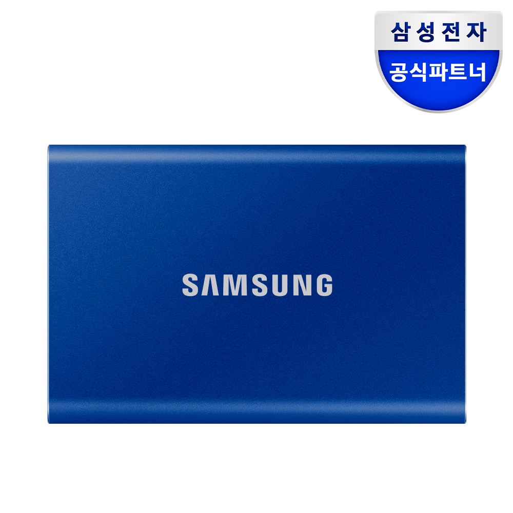 삼성전자 삼성 포터블 외장 SSD T7 1TB, 블루
