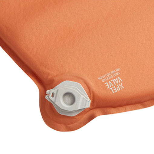 씨투써밋 퍼수트 와이드 사각 자충 에어 매트 LG, 5cm, 선셋오렌지