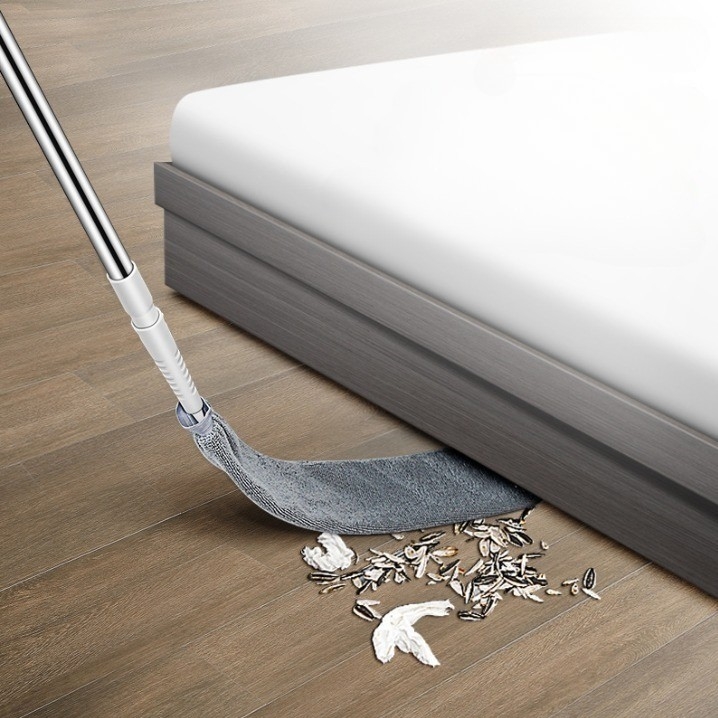 침대밑청소 극세사밀대걸레 틈새 청소 막대 걸레