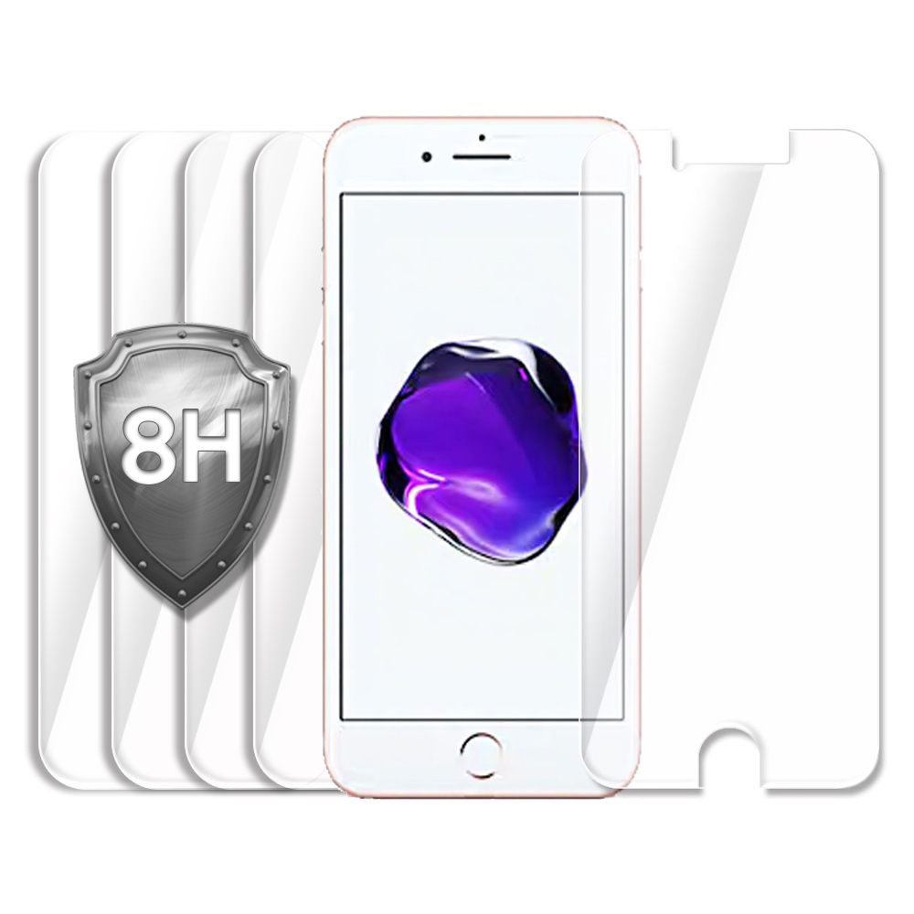 깨지지 않는 방탄 필름 아이폰7, 5매입