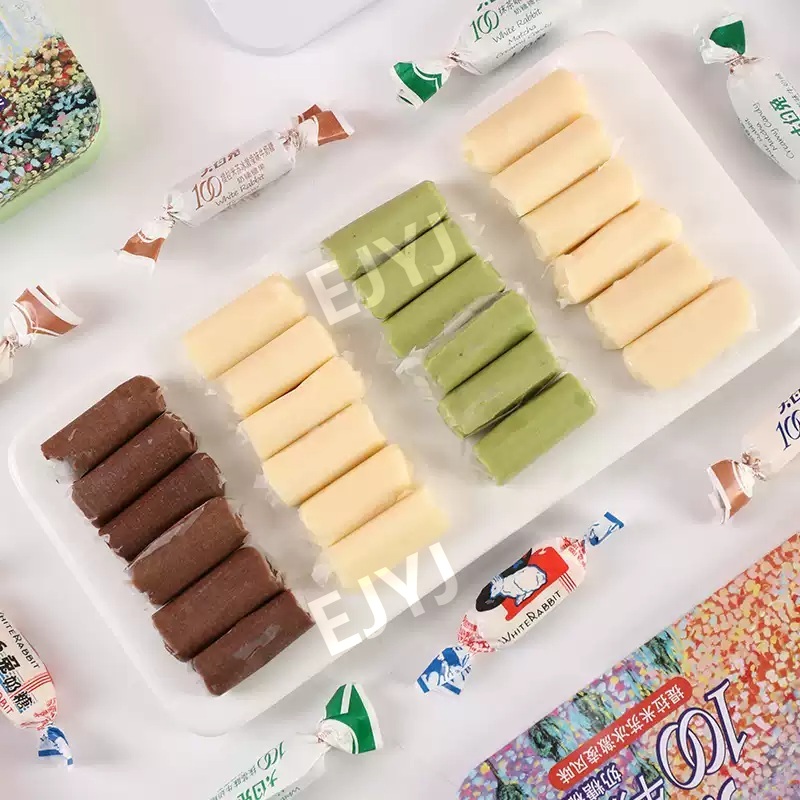 한정판 토끼사탕 따바이투 유가 누가 상하이 쇼핑리스트 중국사탕 대백토 티라미수아이스크림맛 160g - 상세 이미지 5