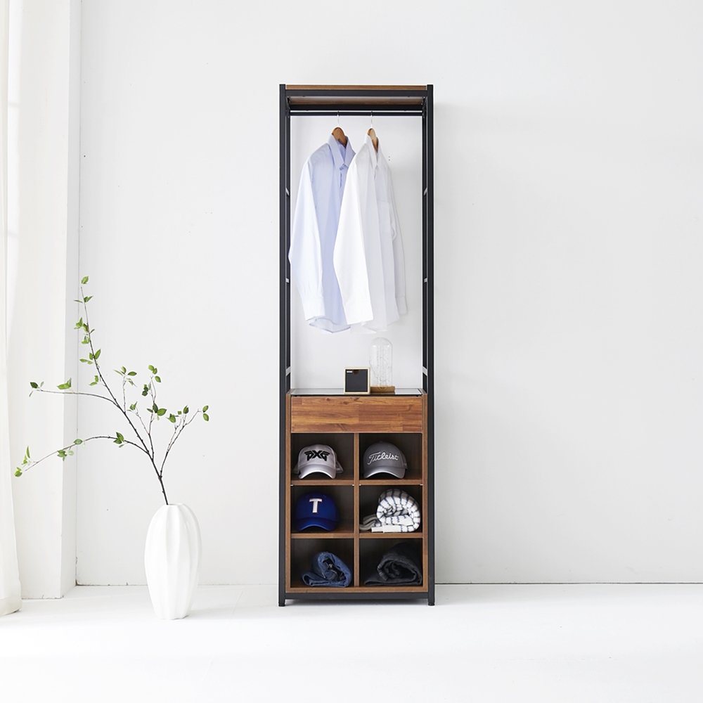 메시에 시스템행거 드레스룸행거 ㄱ자 모듈 악세사리장 207