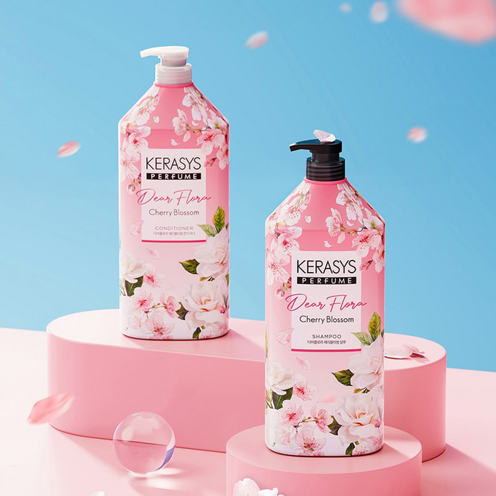 케라시스 디어플로라 체리블라썸 1.5L 샴푸 린스 1개 +1개