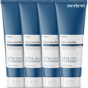 메르헨트 미셀라 대용량 폼클렌징 230ml 4개 세안제 저자극 딥클렌징 ... 솔직 후기 | 피부 타입별 분석 - 상품 이미지 1