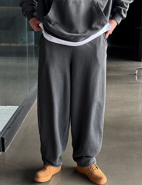 [2타입 / M~4XL] 피그먼트 조거 트레이닝팬츠 (7color) : 비메이드