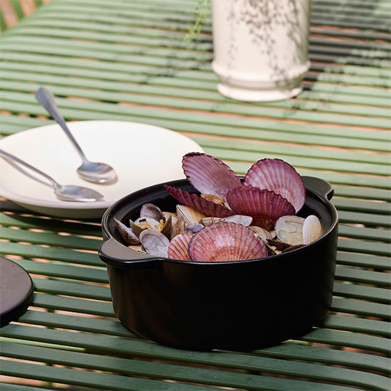 에라토 까망 국산 무균열 무흡수 세라믹 내열냄비 뚝배기 18CM (M)