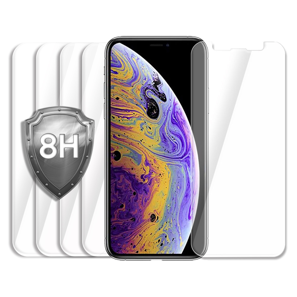 깨지지 않는 방탄 필름 아이폰XS 맥스, 5매입 - 상품 이미지