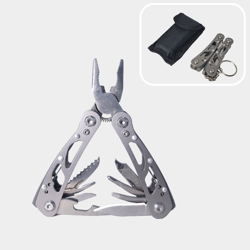 하루굿즈 미니 멀티툴 휴대용 맥가이버칼 등산 캠핑 다용도