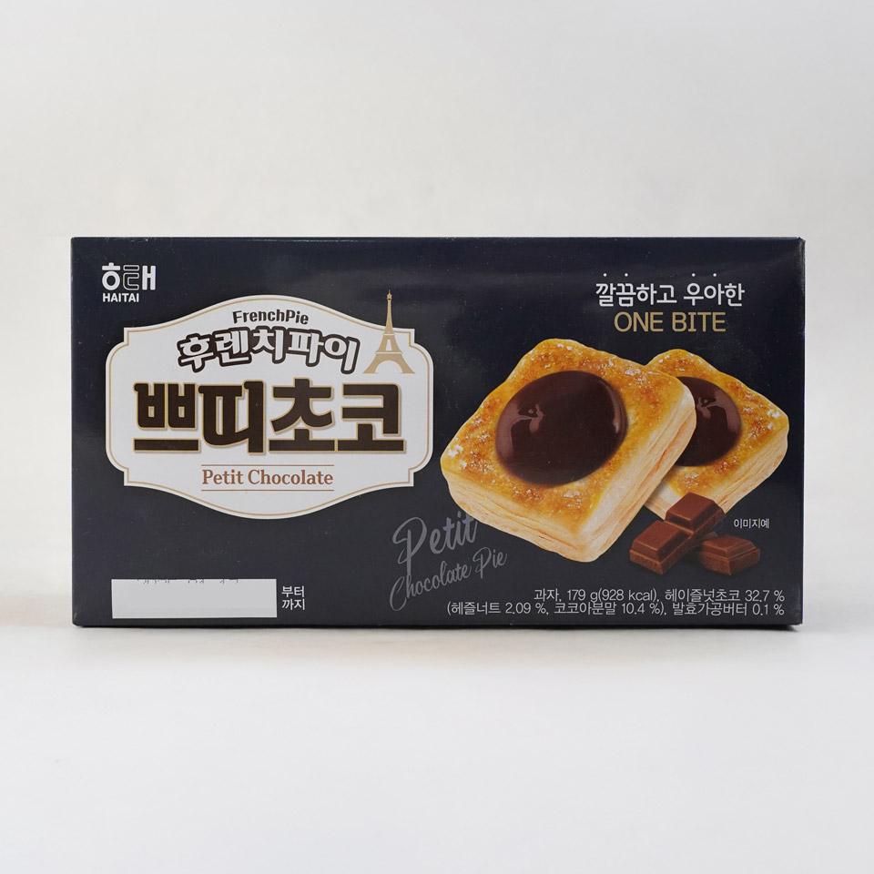 메가마트 해태 후렌치파이 쁘띠초코 179g - 상품 이미지