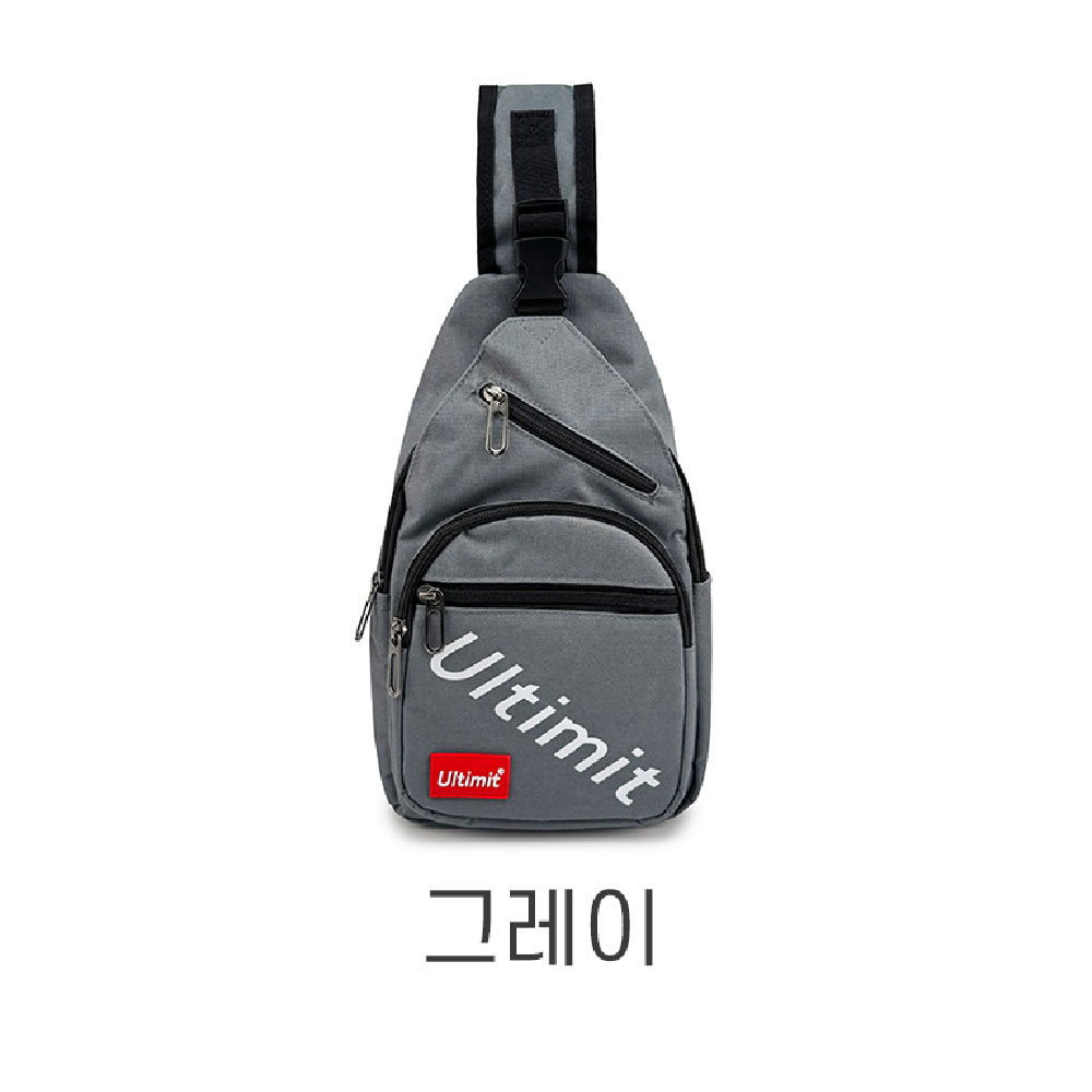 남자 여자 캐주얼 슬링백가방 옆으로 앞으로 매는 가방 소형 여행보조 크로스백 - 상세 이미지 3