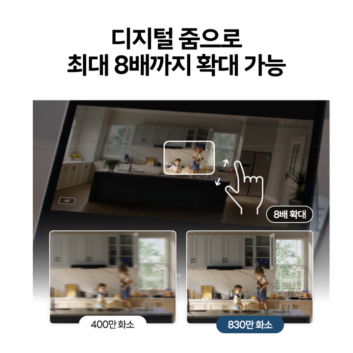 앤커 유피 E30 4K 스마트 홈카메라 T8417 - 상세 이미지 3