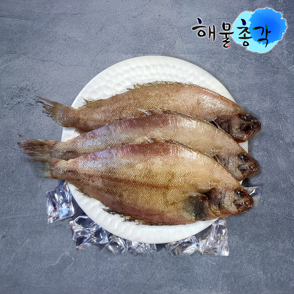 해물총각 제주 참가자미 올레바당 손질 생선 구이 HACCP 제주도 저염 가자미 3마리 - 상세 이미지 2