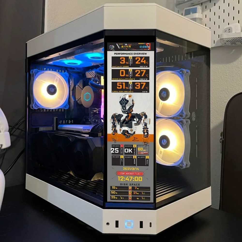 PC 케이스 본체 디스플레이 스크린 LCD 화면 터치 DIY - 상세 이미지 4