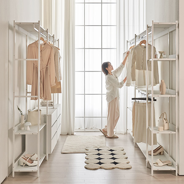 스칸디아 노든 철제 드레스룸 시스템장 - 상세 이미지 3