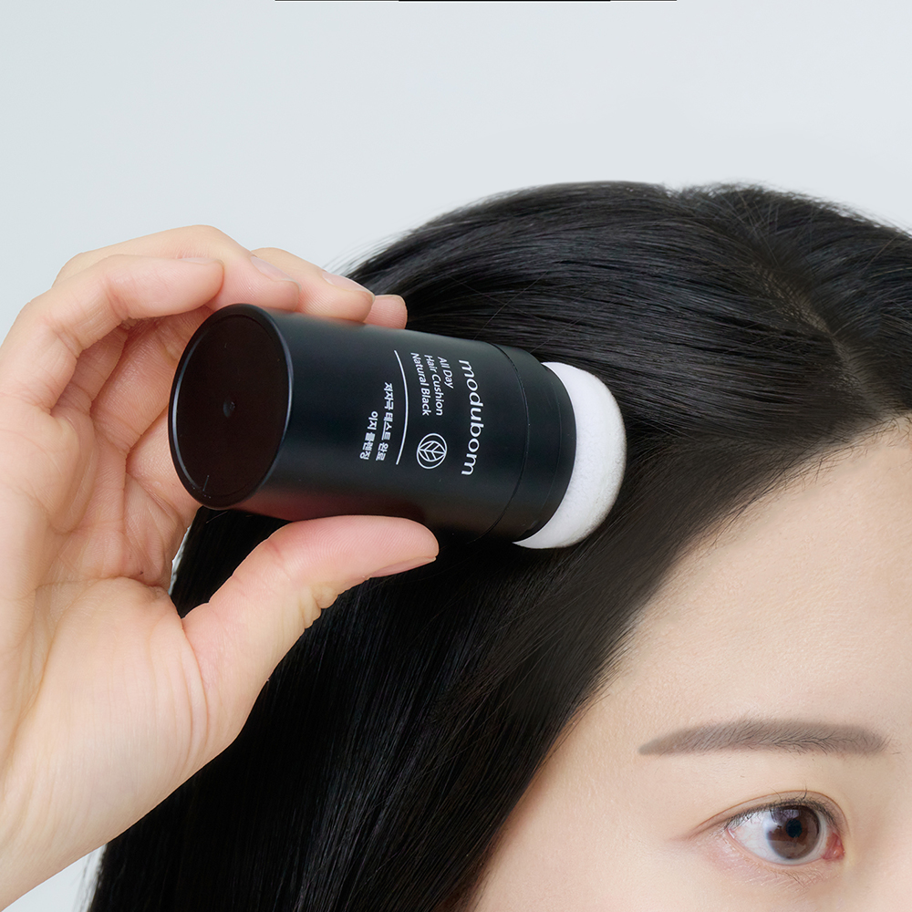 모두봄 올데이 헤어쿠션 헤어라인쉐도우 여성 남자 흑채 16g 상세 이미지 4
