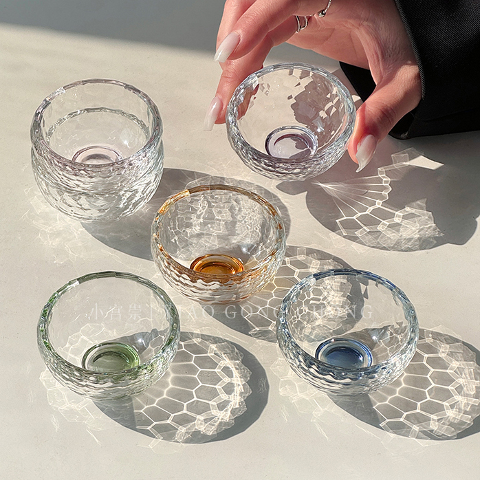 더큰솔 햇살 찻잔 보이차 공부차 쾌객배 다도 감성 유리잔 인생 술장 30ml